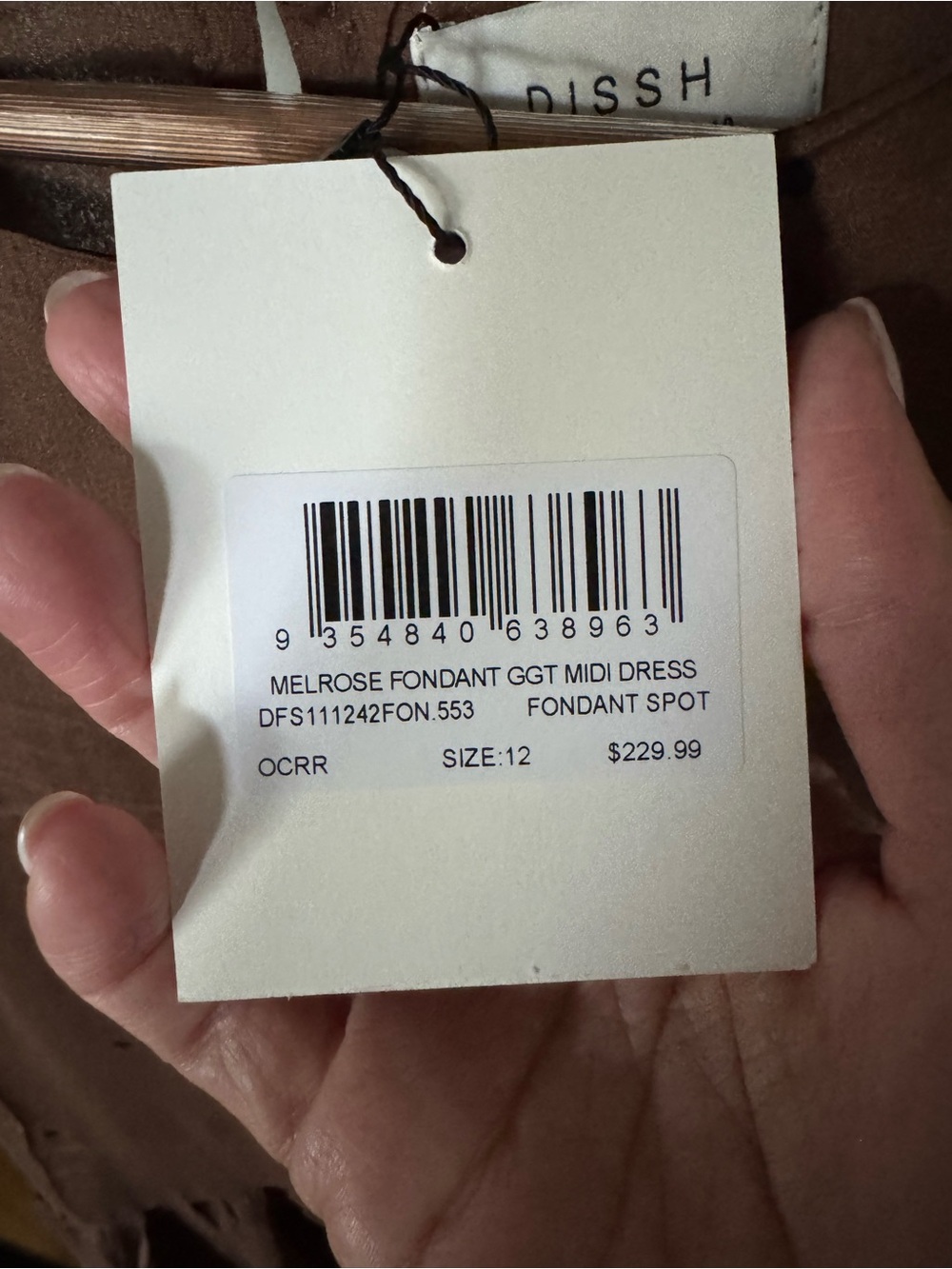 Dissh Melrose Maxi Dress not Midi full length - Picture 3 of 6